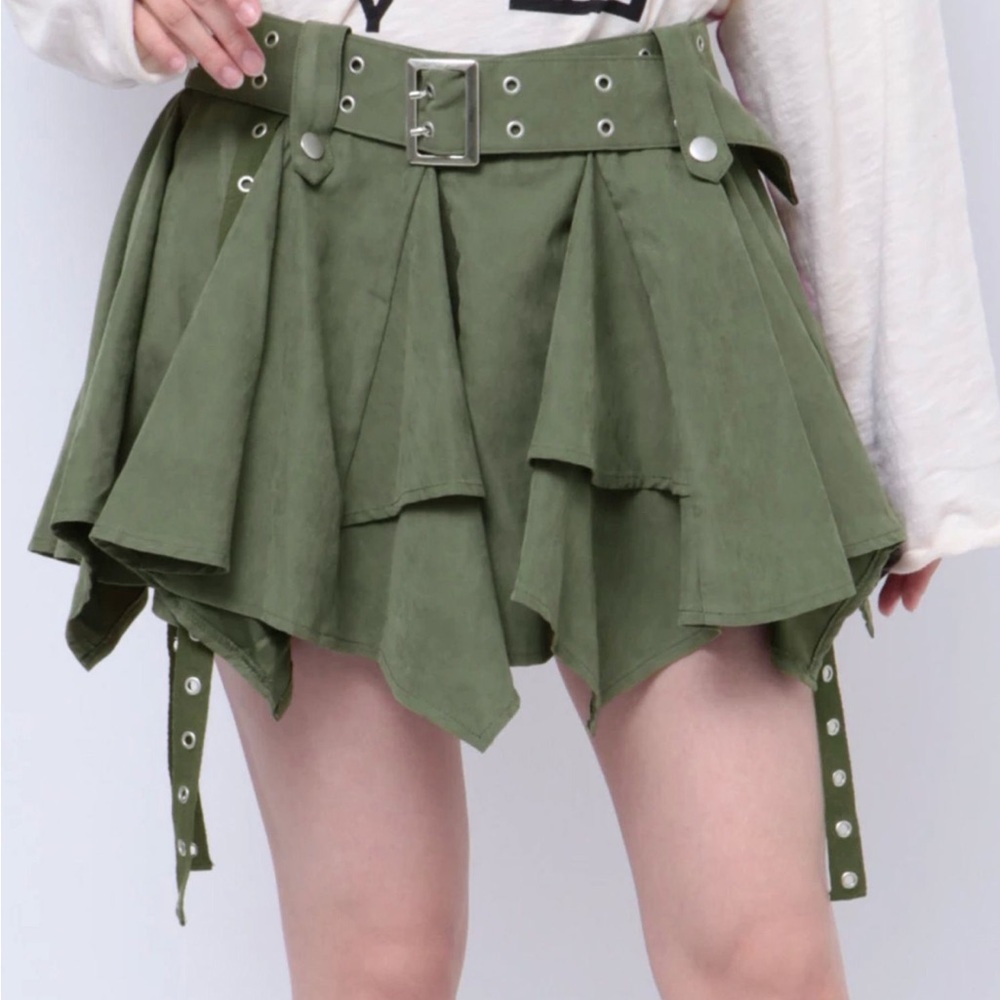 Jouetie Green Skirt / Skort (Japanese Designer)